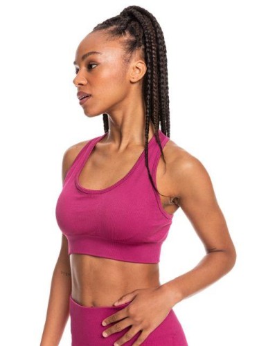 SPORTS BRA TIME TO PRETEND BRA 88% Nylon, 12% Elastane Long fit BOYSENBERRY