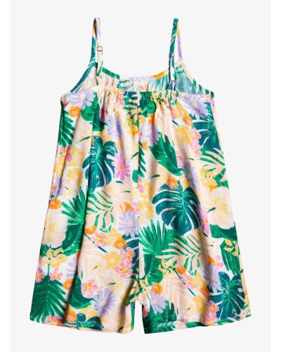 VESTIDO SOULFUL BLOOMS MINT TROPICAL TRAILS