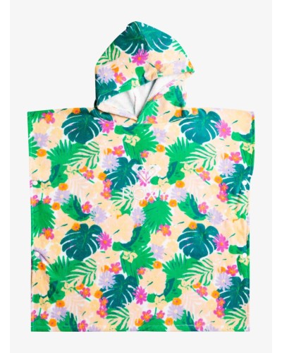 PONCHO TW STAY MAGICAL PRINTED MINT TROPICAL TRAILS