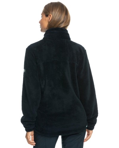 FORRO POLAR ALABAMA FULL ZIP TRUE BLACK