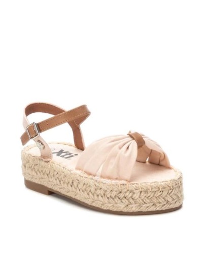 SANDALIA NIÑA - TEX. BEIGE