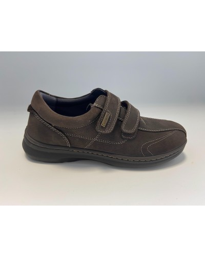 ZAPATO CASUAL PIEL NOBUCK CAFE