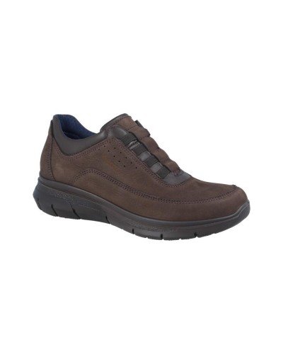 ZAPATO WATERPROOF PIEL NOBUCK CAFE