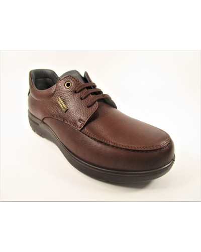 ZAPATO WATERPROOF PIEL NAPA MARRON