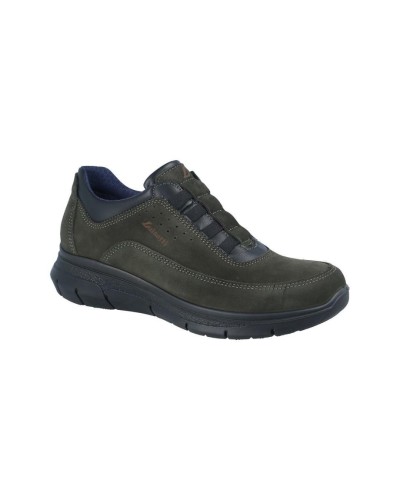 ZAPATO WATERPROOF PIEL NOBUCK VERDE