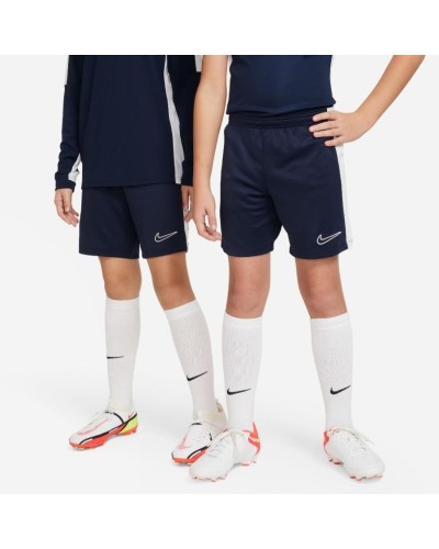 PANTALÓN CORTO NIKE DRI-FIT ACADEMY23 SHORT MARINO / BLANCO