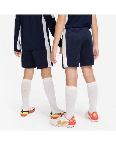 PANTALÓN CORTO NIKE DRI-FIT ACADEMY23 SHORT MARINO / BLANCO