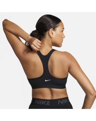 TOP DEPORTIVO NIKE PRO SWOOSH LIGHT-SUPPORT WOMEN NEGRO