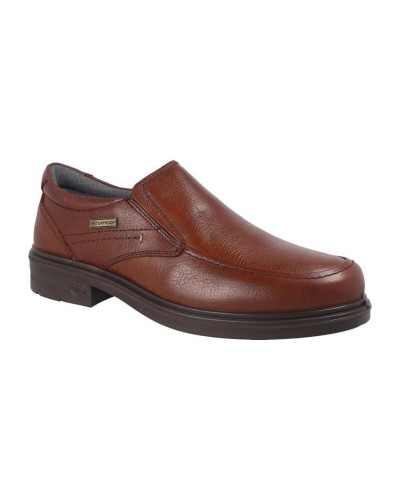 ZAPATO CASUAL WATERPROOF PIEL NAPA COÑAC