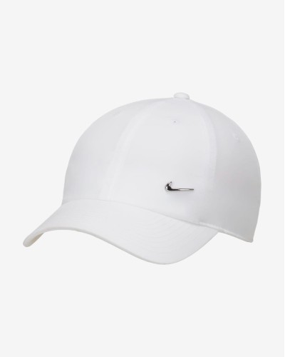 GORRA NIKE DRI-FIT CLUB CAP BLANCO / PLATA