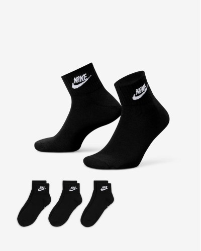 CALCETINES PUÑO CORTO NIKE MODELO ESSENTIAL TRAINING NEGRO