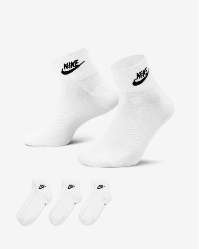 CALCETINES PUÑO CORTO NIKE MODELO ESSENTIAL TRAINING BLANCO