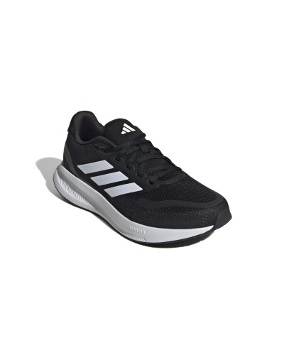 DEPORTIVO RUNFALCON 5 WIDE CORE BLACK / CLOUD WHITE / CORE BLACK