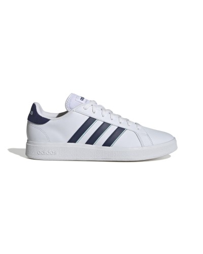 DEPORTIVO GRAND COURT BASE 2.0 CLOUD WHITE / DARK BLUE / SEMI FLASH AQUA