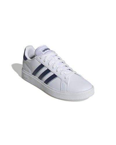 DEPORTIVO GRAND COURT BASE 2.0 CLOUD WHITE / DARK BLUE / SEMI FLASH AQUA