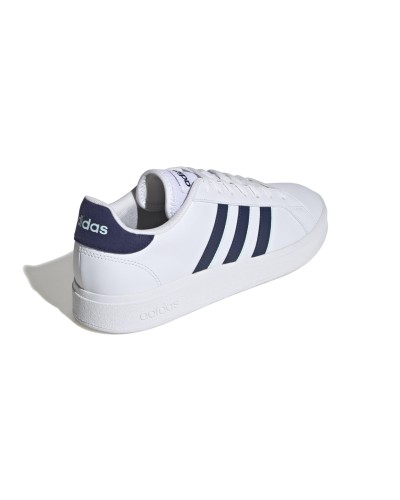 DEPORTIVO GRAND COURT BASE 2.0 CLOUD WHITE / DARK BLUE / SEMI FLASH AQUA