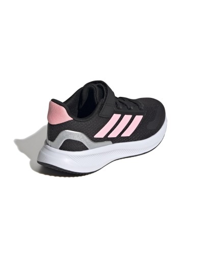 DEPORTIVO RUNFALCON 5 EL C CORE BLACK / PINK SPARK / SILVER MET.