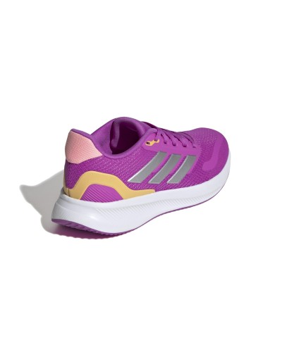 DEPORTIVO RUNFALCON 5 J PURPLE BURST / SILVER MET. / SEMI SPARK