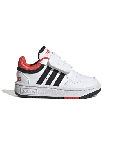 DEPORTIVO HOOPS 3.0 CF I CLOUD WHITE / CORE BLACK / BRIGHT RED