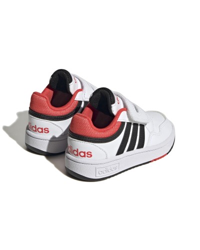 DEPORTIVO HOOPS 3.0 CF I CLOUD WHITE / CORE BLACK / BRIGHT RED