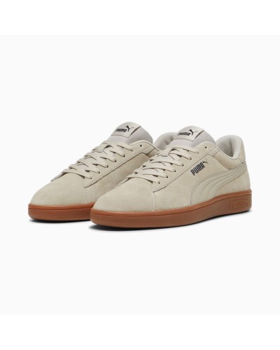 DEPORTIVO PUMA SMASH 3.0 BEIGE / NEGRO / CARAMELO