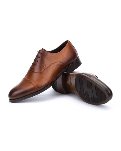 ZAPATO MOD EMPIRE BRANDY PIEL DECORADO