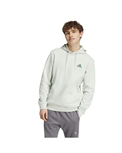 SUDADERA CAPUCHA M FEELCOZY HD LINEN GREEN