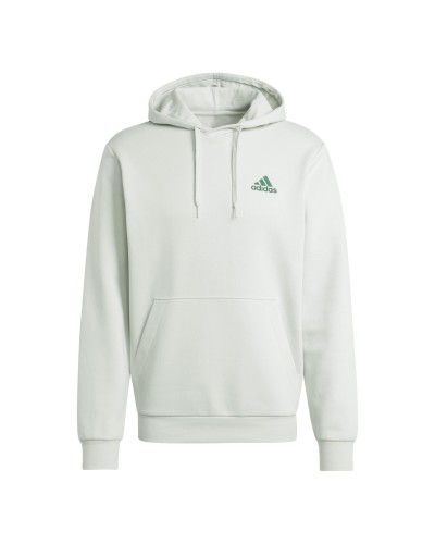 SUDADERA CAPUCHA M FEELCOZY HD LINEN GREEN