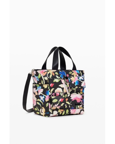 BOLSO BAG POCKET PRINT VALDIVIA MULTIPOCKET TUTTI FRUTI