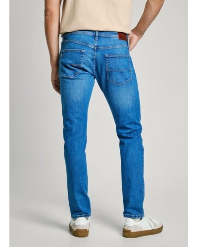 PANTALÓN LARGO VAQUERO TAPERED JEANS DENIM