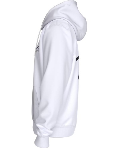 SUDADERA CAPUCHA TOMMY JEANS MAN REGULAR ENTRY GRAPHIC HOODIE EXT WHITE