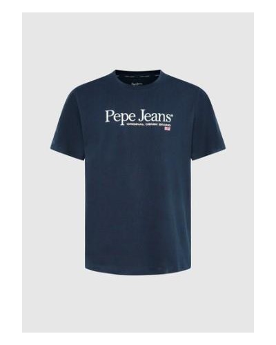 CAMISETA MANGA CORTA ALBERT STEEL BLUE