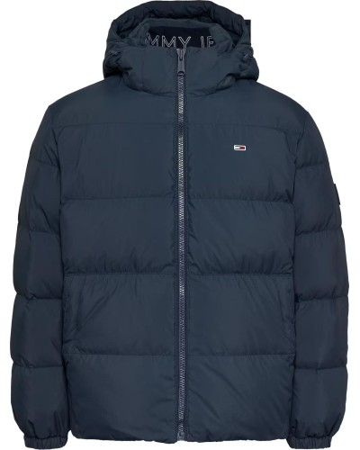 ABRIGO TOMMY JEANS MAN ESSENTIAL DOWN JACKET EXT DARK NIGHT NAVY