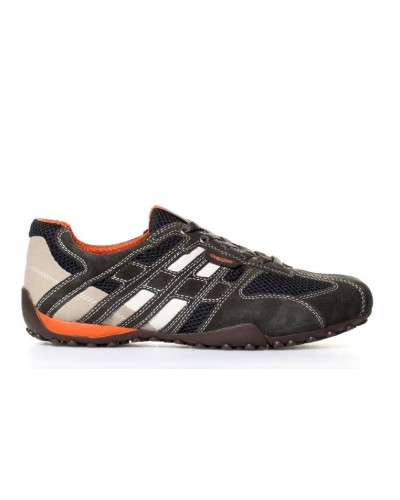 DEPORTIVO UOMO SNAKE K PIEL/TEJIDO DARK GREY/OFF WHITE