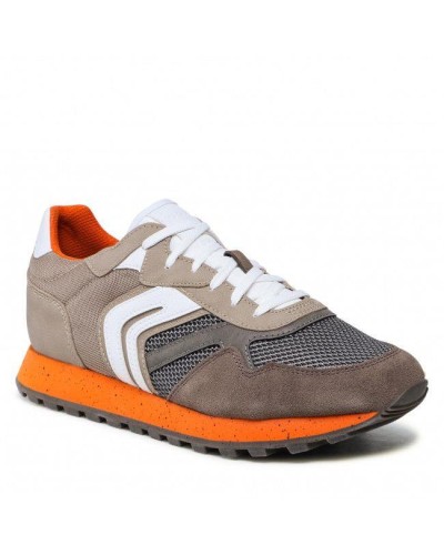 DEPORTIVO U PONENTE A - MESH+NBK SYNT. - LT TAUPE/ORANGE