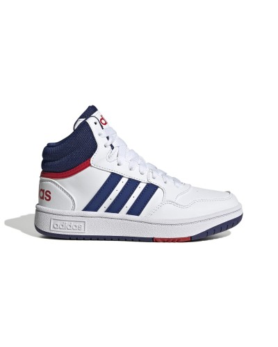 DEPORTIVO HOOPS 3.0 MID K CLOUD WHITE / VICTORY BLUE / BETTER SCARLET