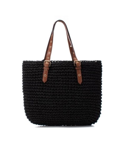 BOLSO SEÑORA RAFIA NEGRO