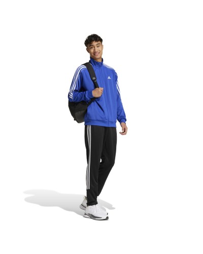 CHÁNDAL SPORTSWEAR 3 STRIPES DOUBLELNIT TRACKSUIT SEMI LUCID BLUE / BLACK