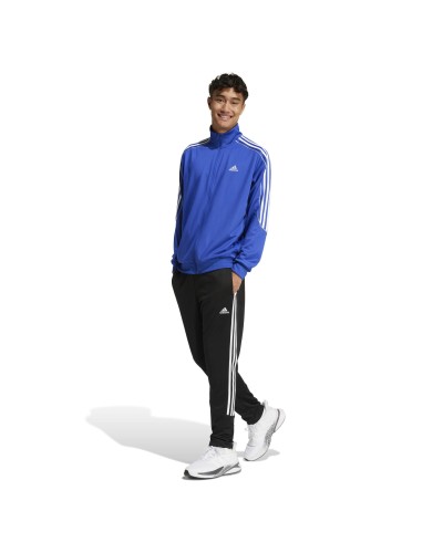 CHÁNDAL SPORTSWEAR 3 STRIPES DOUBLELNIT TRACKSUIT SEMI LUCID BLUE / BLACK