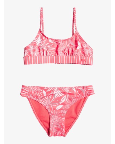 BIKINI VACAY FOR LIFE BRALETTE SET 82% POLIÉSTER RECICLADO 18% ELASTANE TEJIDO SUAVE, RESISTENTE Y ELÁSTICO SUN KISSED CORAL TRO