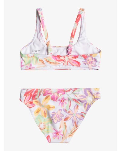 BIKINI TROPICAL TIME BRALETTE SET BRIGHT WHITE BAYSIDE BLOOMS