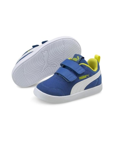 DEPORTIVO COURTFLEX V2 MESH V INF AZUL / BLANCO