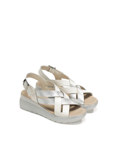 SANDALIA EVER INAL ALUMIN BLANCO PLATA