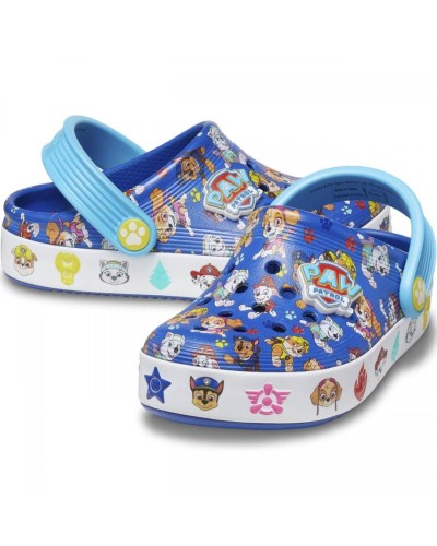 ZUECO CROCS PAW PATROL OFF COURT CLOG T BLUE