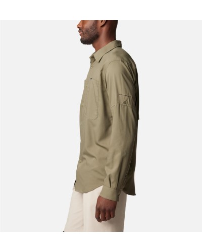 CAMISA MANGA LARGA SILVER RIDGE™ UTILITY LITE LONG SLEEVE STONE GREEN