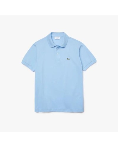 POLO MANGA CORTA SHORT SLEEVES RIBBED COLLAR SHIRT OVERVIEW AZUL