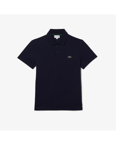 POLO MANGA CORTA SHORT SLEEVED RIBBED COLLAR SHIRT NAVY BLUE