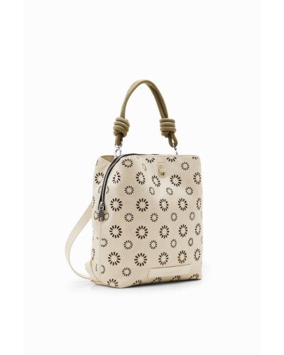 MOCHILA NEW GALACTIC - AMORINA SUMY MINI CRUDO BEIGE