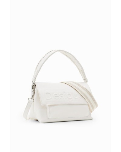 BOLSO HALF LOGO VENECIA BLANCO ROTO