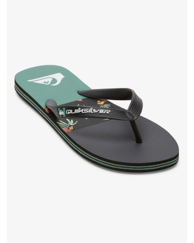 CHANCLA PISCINA MOLOKAI STRIPE BLACK / BLACK / GREEN